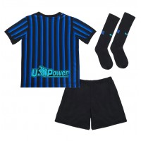 Inter Milan Koti Peliasu Lasten 2025-26 Lyhythihainen (+ Lyhyet housut)